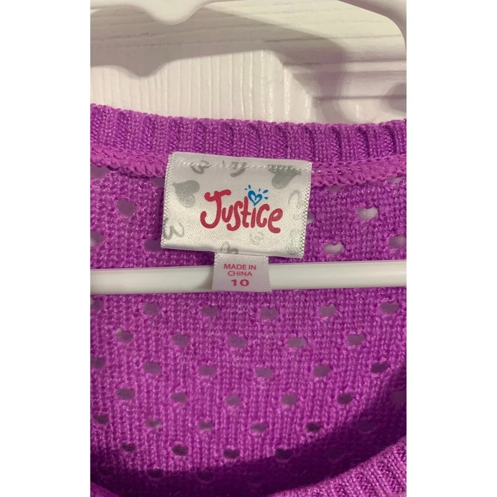 Justice Top. Size 10.